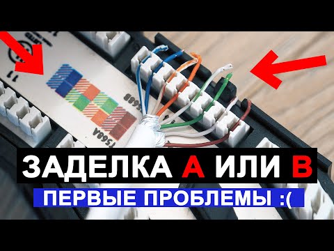 Видео: КАК ПРАВИЛЬНО заделать ПАТЧ ПАНЕЛЬ? - a или b? - ep02