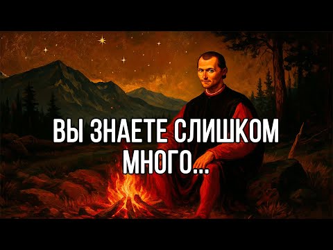 Видео: Почему человек, который ВИДИТ ВСЕ общество, никогда не сможет снова стать его частью - Макиавелли