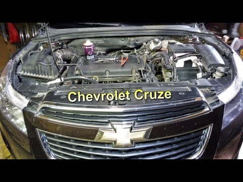 Видео: Чистим клапаны фазорегулятора - Chevrolet Cruze 1.8