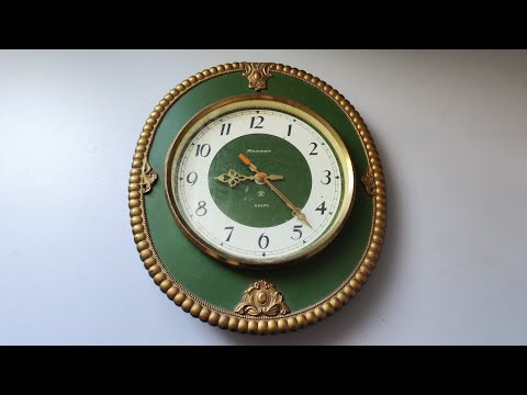 Видео: Розбираю настінний годинник "Янтар" кварц часів СРСР шукаємо дорогоцінні метали для афінажу