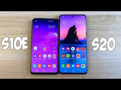 Видео: SAMSUNG GALAXY S10E VS SAMSUNG GALAXY S20 - ЧТО ИЗМЕНИЛОСЬ? ПОЛНОЕ СРАВНЕНИЕ!