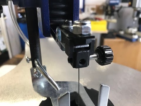 Видео: Система быстрой смены лезвий ScrollClip для лобзиков Rikon, Wen, Record Power и других 16-дюймовы...