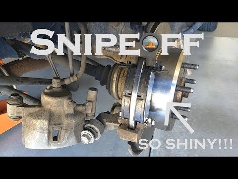 Видео: Как заменить дисковые тормоза и роторы на Lexus RX300 2002 года