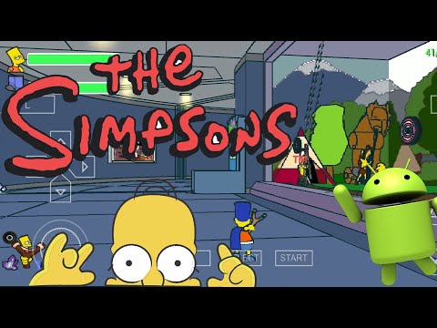 Видео: The Simpsons Game на русском языке, gameplay PSP, Android,mi8, Snadragon 845, PPSSPP