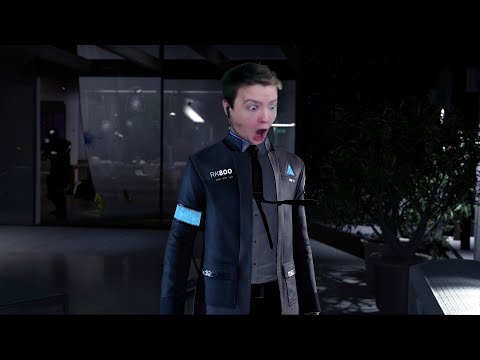 Видео: Jeens против людей в Detroit Become Human #2