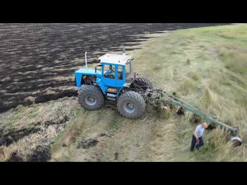 Видео: Пахота 2021 ХТЗ 121 ХУДОЙ