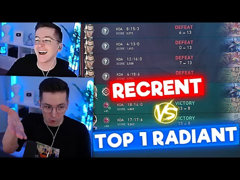 Видео: RECRENT РАЗНОСИТ ТОП РАДИАНТОВ | Нарезка со стрима Рекрента #2