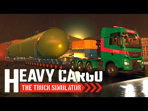 Видео: НОВЫЙ СИМУЛЯТОР ПЕРЕВОЗОК НЕГАБАРИТОВ — Heavy Cargo - The Truck Simulator