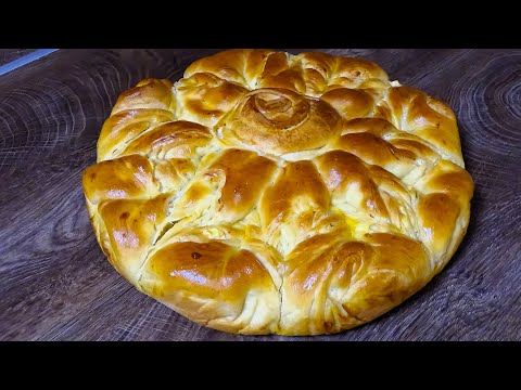 Видео: Он такой пушистый и вкусный! Праздничный пирог – сырный пирог. Бесподобный рецепт!