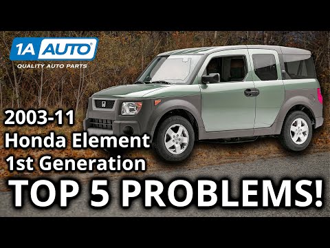 Видео: 5 главных проблем внедорожника Honda Element 1-го поколения 2003-2011