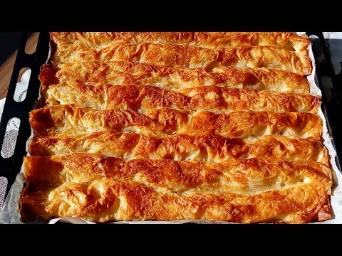 Видео: Хрупкава баница с кори за баклава, с плънка от картофи..