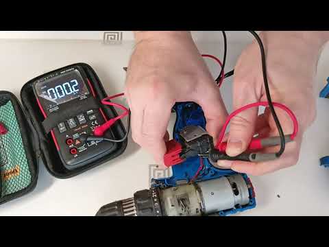 Видео: Ремонт кнопки шуруповерта, ещё походит...