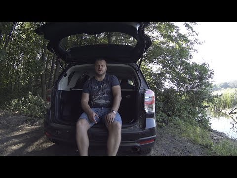 Видео: Subaru Forester XT, Прошел 1 год. Погоня за Nissan GTR