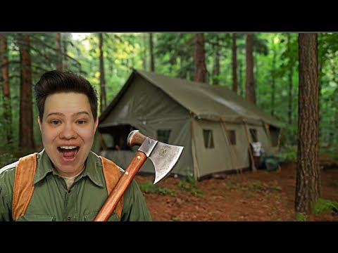 Видео: ПЫТАЕМСЯ ВЫЖИТЬ В ЛЕСУ ► Sons Of The Forest