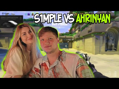 Видео: СИМПЛ ИГРАЕТ ПРОТИВ АРИНЯН В ВАЛОРАНТ! S1MPLE VS AHRINYAN