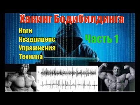 Видео: Как накачать ноги. Квадрицепс. Лучшие упражнения. Техника. Часть 1. Хакинг Бодибилдинга