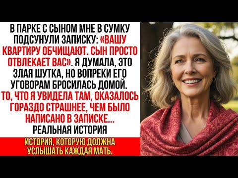 Видео: В парке с сыном я получила записку _Он лишь отвлекает тебя. Беги домой, пока не стало слишком поздно