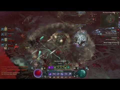 Видео: Diablo IV: Некромант: 233-й парагон, Фармлю 10 Волн Хаоса и Апаю Брата до 60-го за пару минут