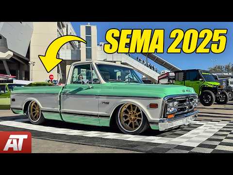Видео: SEMA SHOW 2025 — Лучшие грузовики (Вид и звук)