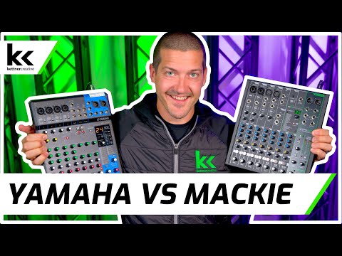Видео: Yamaha MG10XU против Mackie ProFX10v3