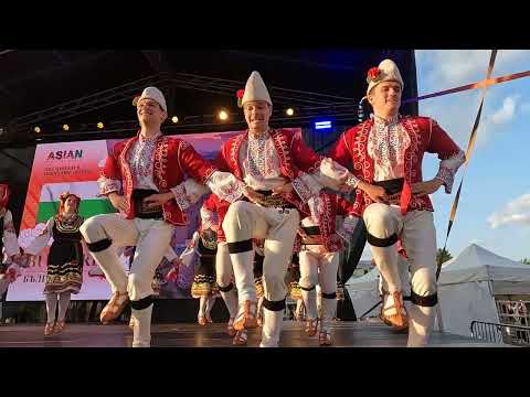 Видео: 4K 🇧🇬 Вълнуващи мигове с ФОЛКЛОРЕН АНСАМБЪЛ СОФИЯ-6 на Азиатски Фестивал, София 2025