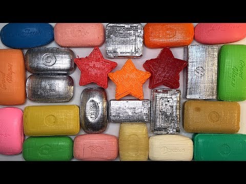 Видео: Crunchy SOAP CUBES. Asmr cutting dry soap cubes. Satisfying video (no talking). Сухие мыльные кубики