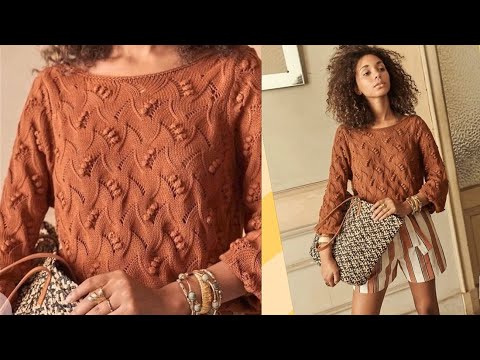 Видео: 🌸🌼🌸Элегантный джемпер от французского бренда Sezane