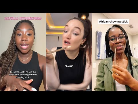 Видео: Вы не поверите их реакции на африканскую жевательную палочку