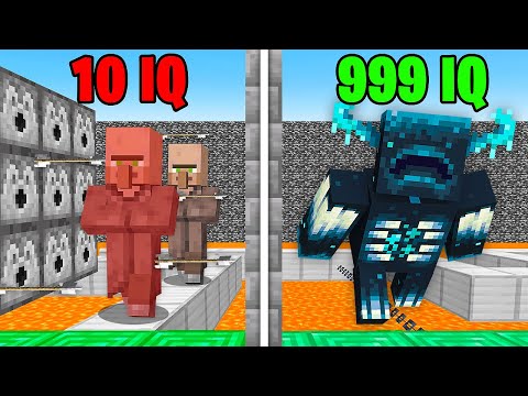 Видео: Я Проверил IQ МОБОВ от 1 ДО 100 УРОВНЯ в Майнкрафт...