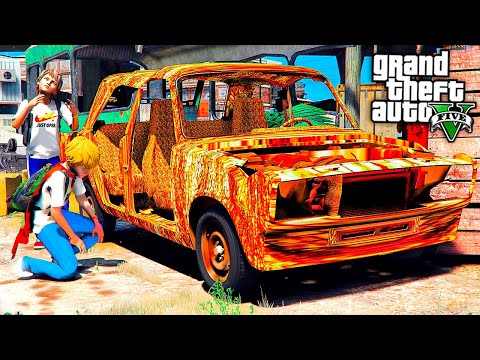 Видео: ЖИЗНЬ ПЕРЕКУПА В GTA 5 - ГРИША И ВИТЯ НАШЛИ СТАРУЮ РЖАВУЮ СЕМЕРКУ ВАЗ 2107 ! ⚡ ГАРВИН