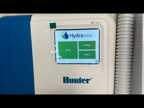 Видео: Запуск системы автополива Hunter Hydrawise