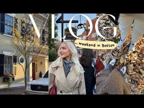 Видео: 2. VLOG | осенний Бостон, Хэллуин в городе ведьм Салем