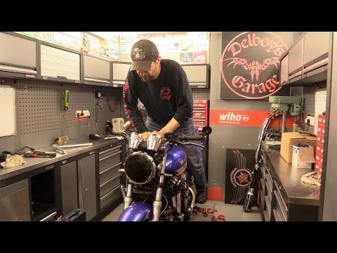 Видео: Delboy's Garage, быстрая и простая регулировка вилки мотоцикла.
