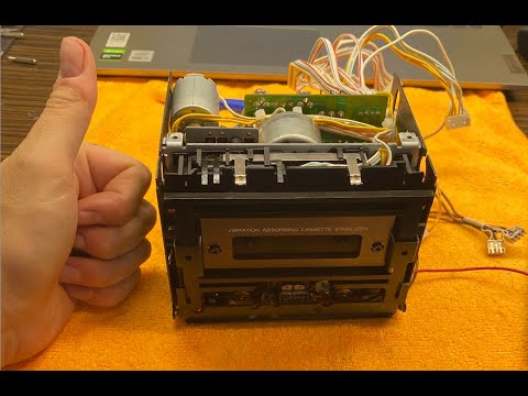 Видео: Как отремонтировать сервис по транспортировке ленты Akai GX 95 Fix Rescue #сложно #сделай сам #ре...