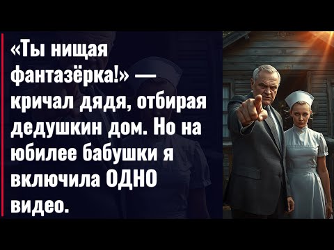Видео: Бабушка поверила дяде и отвернулась от меня. Но когда она увидела ЭТО на экране, она молча ушла