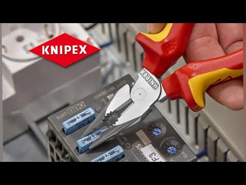 Видео: Knipex 08-26-145 VDE.Нестандартные  пассатижи с удлиненными губками.