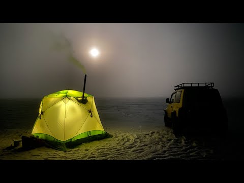 Видео: Готовлю бешбармак на печи в горячей палатке. Рыбалка с ночёвкой.