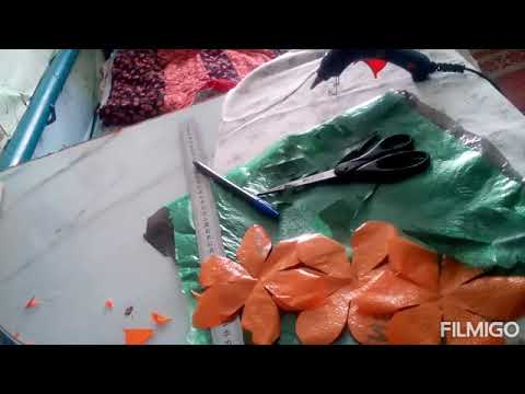 Видео: жизнь в Сибири !🙋Роза из мусорных пакетов!🤭🧐😍