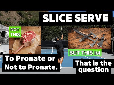 Видео: SLICE SERVE — Пронировать или нет?! Научитесь делать и то, и другое!