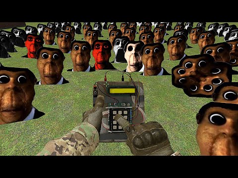 Видео: NEXTBOT ОБУНГА ГОНЯЮТСЯ ЗА МНОЙ OBUNGA NPC GMOD ► Garry's Mod