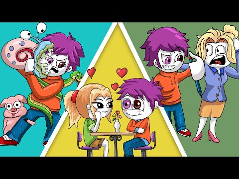 Видео: СБОРНИК ИСТОРИЙ МЭТ 2: Питомцы, Школьные истории, Мои глаза, Первая любовь, (анимация 60 мин)