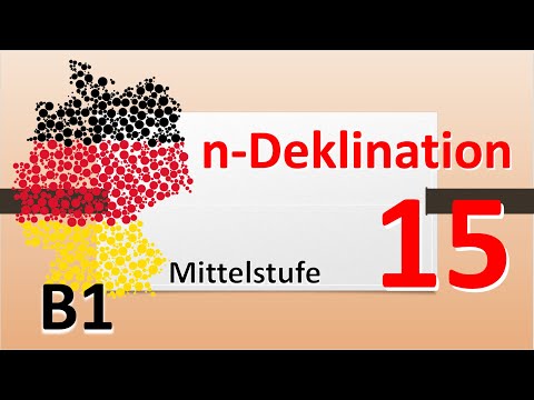 Видео: A2/B1/B2. n-Deklination. Слабое склонение у существительных #учитьнемецкий #deutschlernen