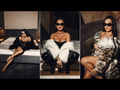 Видео: Вспышка, шуба, белье и отель | POV | godox 100pro