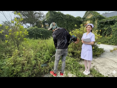 Видео: Медсестра наняла нас, чтобы мы убирались в саду за 0 долларов, и к моему удивлению, я ей помог.