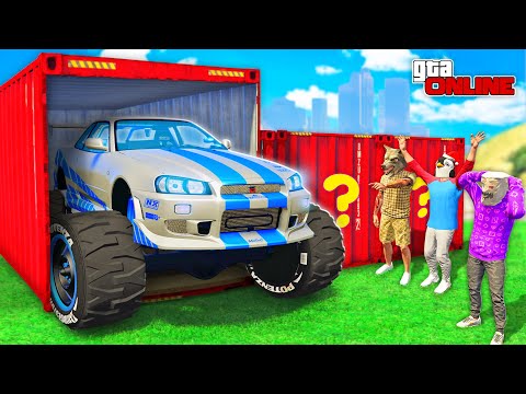 Видео: УГАДАЛ КОНТЕЙНЕР С ОГРОМНЫМ ТУРБО-БИГФУТОМ! БИТВА ЗА КОНТЕЙНЕРЫ В ГТА 5 ОНЛАЙН