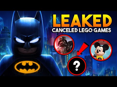 Видео: LEGO Batman Legacy Of The Dark Knight может СПАСТИ эти три УТЕЧЕННЫЕ отмененные игры LEGO!!!