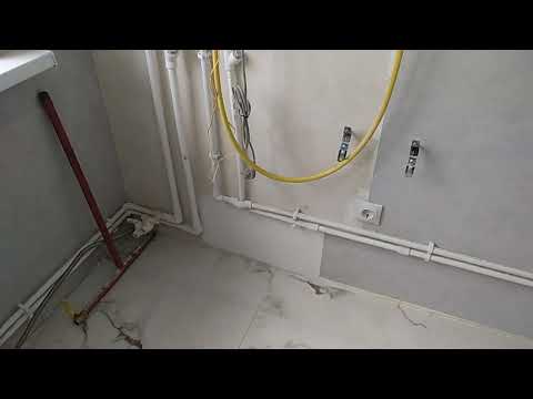 Видео: Каприз мебельщиков ? ...Передел вод. разводки. Совет - подсказка!  ч1.