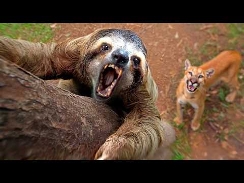 Видео: КАК ленивцы выживают среди хищников? Секрет ШОКИРУЕТ!