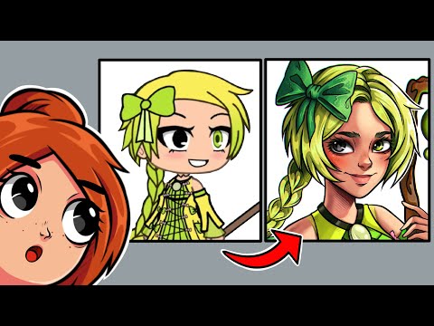Видео: Перерисовываю ваши картинки Gacha! №2