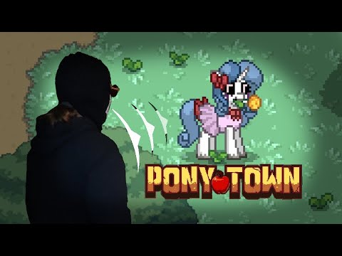 Видео: ЧТО БУДЕТ, ЕСЛИ ХОДИТЬ ЗА ИГРОКОМ В PONY TOWN // КАКОВА ИХ РЕАКЦИЯ?